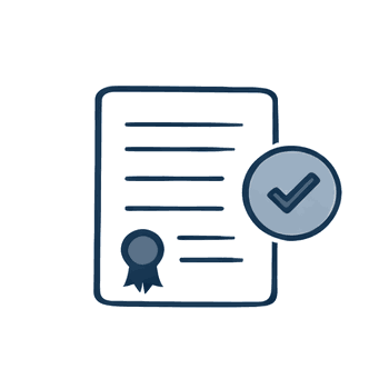 Certificado acreditativo