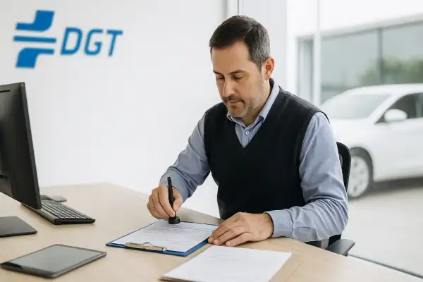 Tramitación de la baja definitiva en la DGT