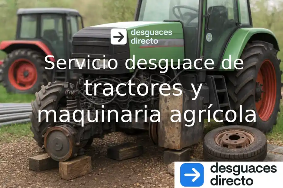 Servicios desguace de maquinaria agrícola