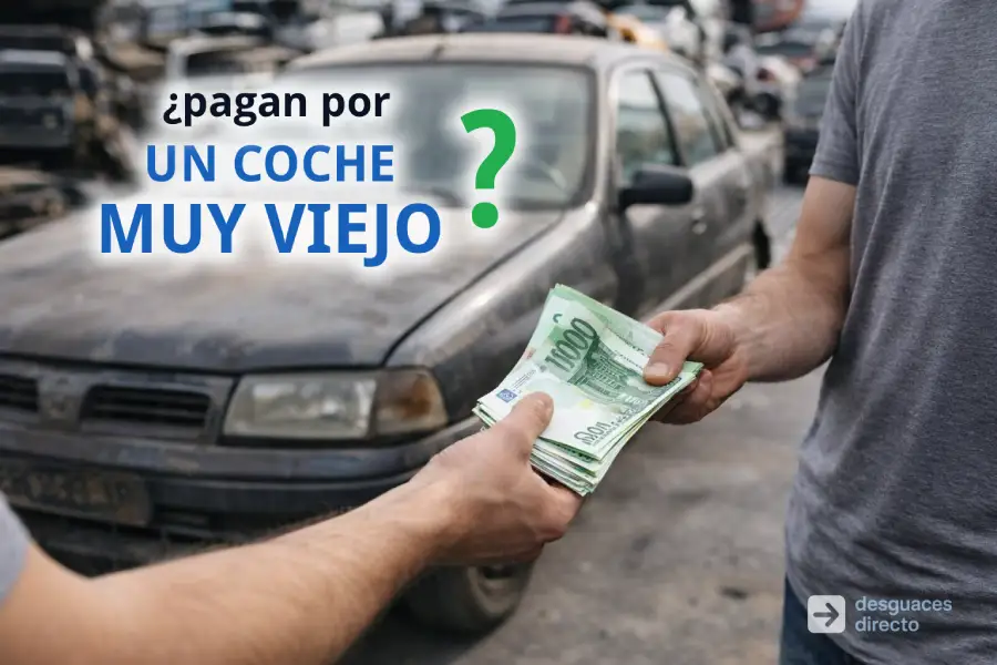 ¿Cuánto me pueden pagar por un coche muy viejo (más de 20 años)?