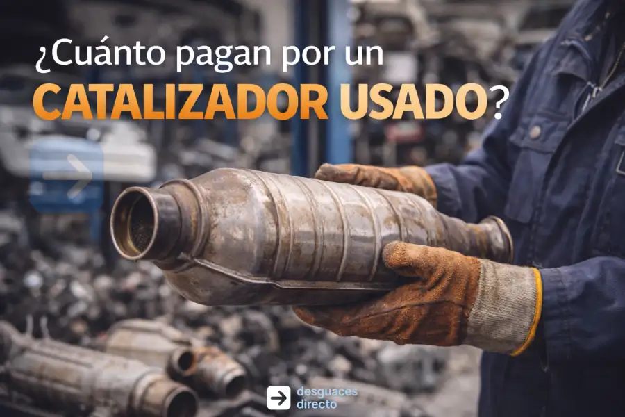 Cuánto pagan por un catalizador usado en España (precio real en desguaces)