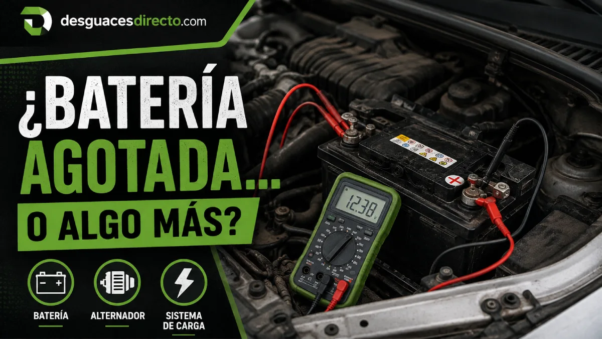 Cómo saber si la batería del coche está mal