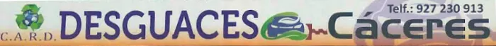 DESGUACES CÁCERES SL logo